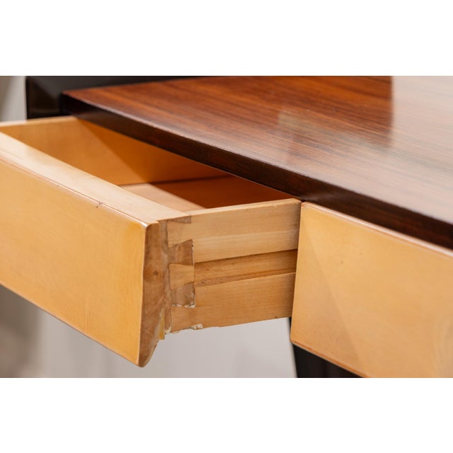 Black Mid-Century Italian Console, 1950s For Sale - Image 8 of 10