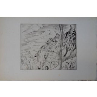 Mily Possoz, La Vallée du Douro, Etching For Sale