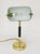Brass and Glass Office Lamp, 1920s For Sale - Image 14 of 15