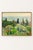 This vintage coastal art print by Albert Marquet captures a lush spring garden overlooking the pale blue waters of Saint-...