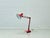 Mid-Century Articulated Desk Lamp in Red, 1970s For Sale - Image 16 of 17