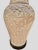 1970s Pair of 1970s Chapman White Floral and Bird Relief Chinoiserie Lamps With White Silk Patterned Shades For Sale - Image 5 of 13