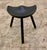 Mid-Century Modern 1950s Tripod Stool Attributed to Arne Hovmand-Olsen For Sale - Image 3 of 8