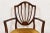 1970s Ethan Allen Federal Mahogany Shield Back Dining Chairs, Set of Six For Sale - Image 5 of 14