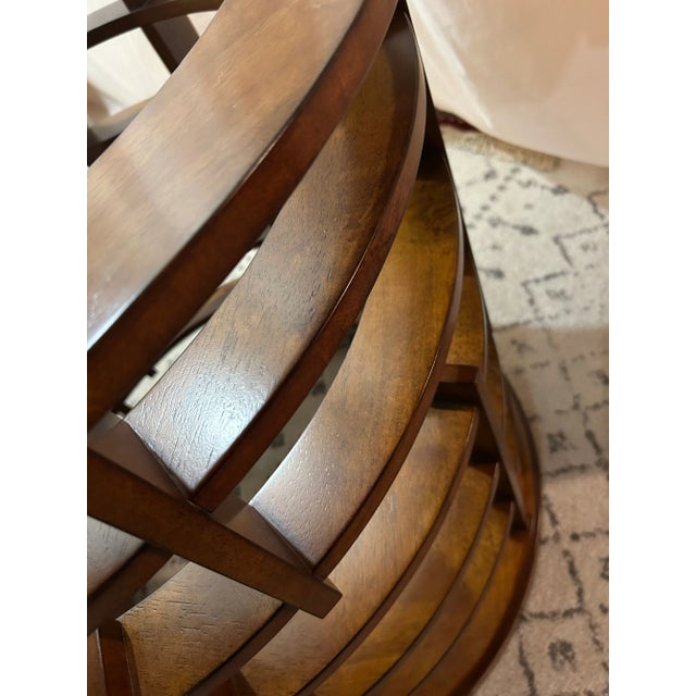 Chestnut Lexington's Tommy Bahama Asian-Inspired "Meridien" Wooden Dining Table Base From the Island Fusion Collection For Sale - Image 8 of 12