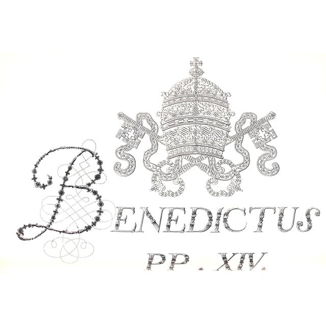 Blue "Calligraphy" 1958 Schwandner, Johann Georg For Sale - Image 8 of 10