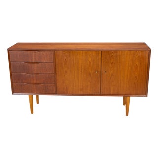 Teak Sideboard by Erling Torvits, Denmark, 1960s For Sale