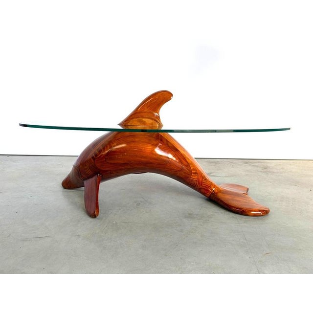 Polyte Solet Dolphin Coffee Table and Stools, 1990s, Set of 3 For Sale - Image 9 of 17