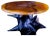 Aquila Cherry and Walnut Table by Biome Design For Sale