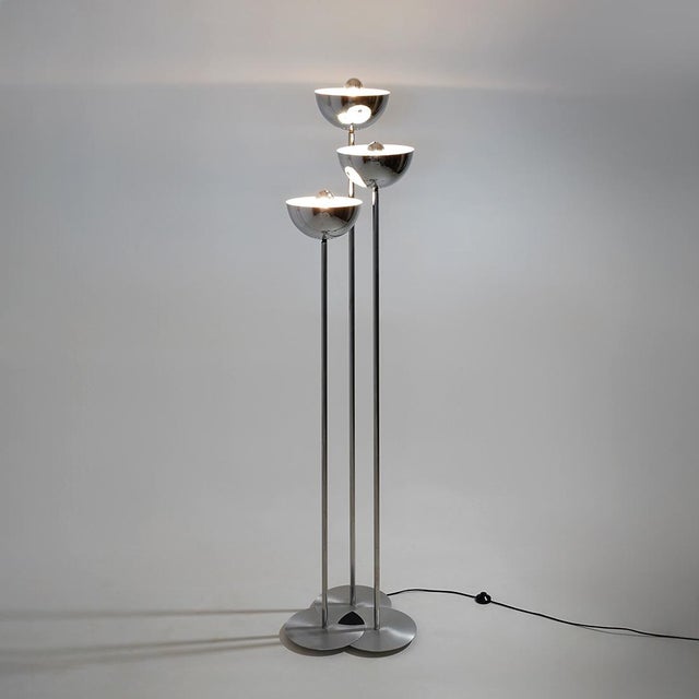 3-Stem Floor Lamp from Lamperti, 1970s For Sale - Image 6 of 16