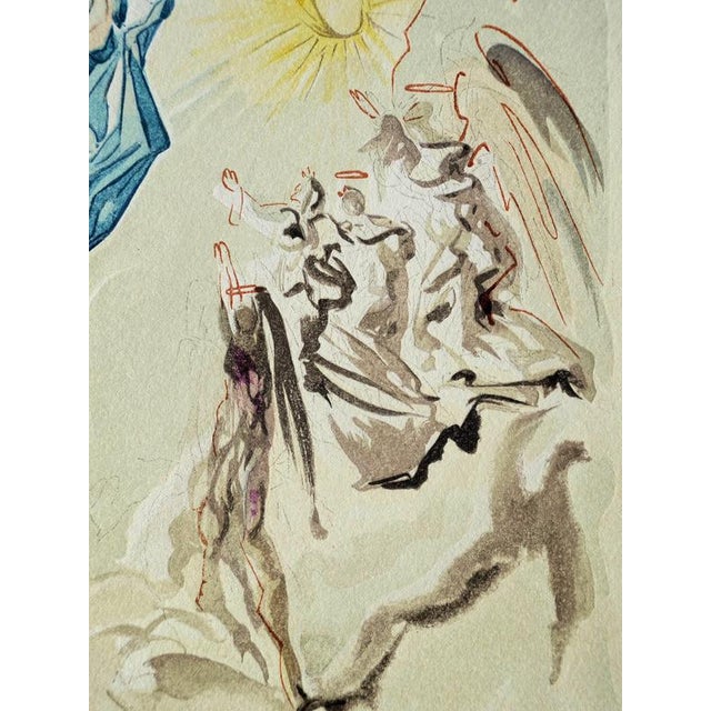 Salvador Dali, Apotheosis of Mary, Woodcut For Sale - Image 5 of 7