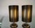 Brass 1950’s Mid-Century Modern Aluminum Brass Sconces - A Pair For Sale - Image 8 of 12