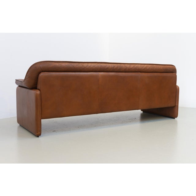 DS-16 3-Seater Sofa in Brown Leather from de Sede, 1970s For Sale - Image 9 of 18