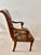 2000 - 2009 Ethan Allen Vintage French Regency Louis XVI Style Carved Wood & Beautifully Upholstered Set of Eight Chairs Excellent Mint Condition For Sale - Image 5 of 18