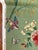 Traditional Gp & J Baker Lee Jofa Linen Peony & Blossom Leaf Green Red 1 6/8 Yards Fabric For Sale - Image 3 of 4