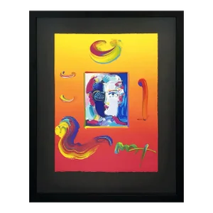 Peter Max the Faure, Unique Mixed Media on Paper, 2010