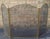 Arts & Crafts Arts and Crafts Style Wire Mesh and Brass Trifold Fire Screen For Sale - Image 3 of 6