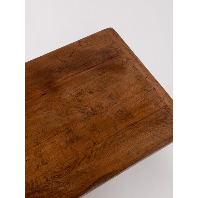 Sculptural Oak Desk, 1970s For Sale - Image 11 of 12