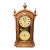 Antique Seth Thomas Double Dial Calendar Clock For Sale