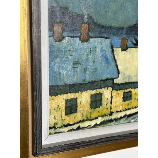 Erik Hilströml, Winter Landscape, 1960s, Oil on Panel, Framed For Sale - Image 13 of 18