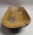 Wood Large 19th Century American Hand-Hewn Oak Dough Bowl With Copper Repairs - 35" For Sale - Image 7 of 12