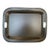 Contemporary Large Black Metal Tray For Sale