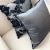 Contemporary Contemporary Noire Flocked Throw Pillows as a Pair For Sale - Image 3 of 6