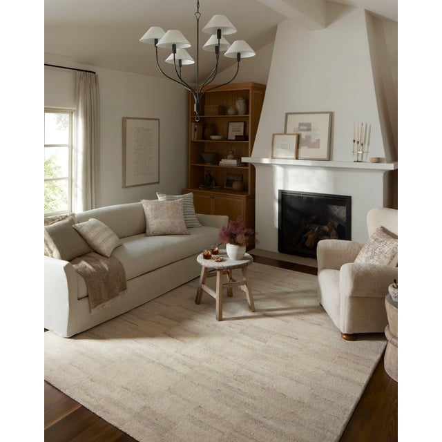 Amber Lewis x Loloi Rocky Natural / Fog 11'-6" x 15' Area Rug For Sale In Dallas - Image 6 of 6