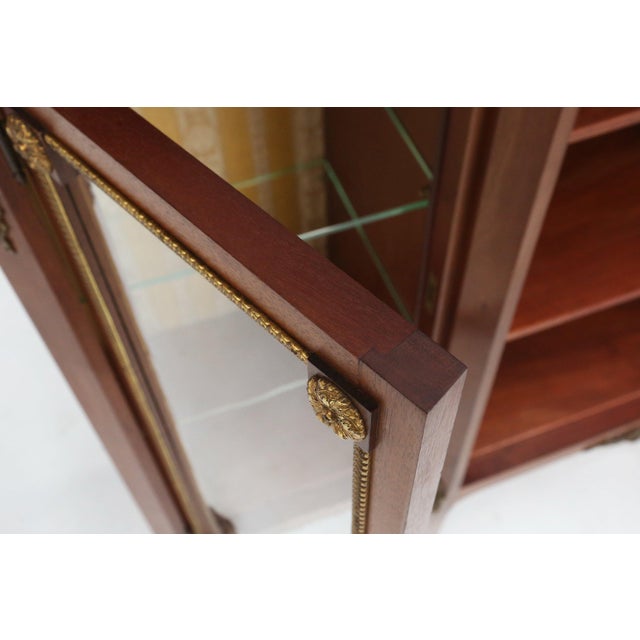Louis XVI Display Cabinet in Marquetry with Light, France, 1850s For Sale - Image 10 of 18