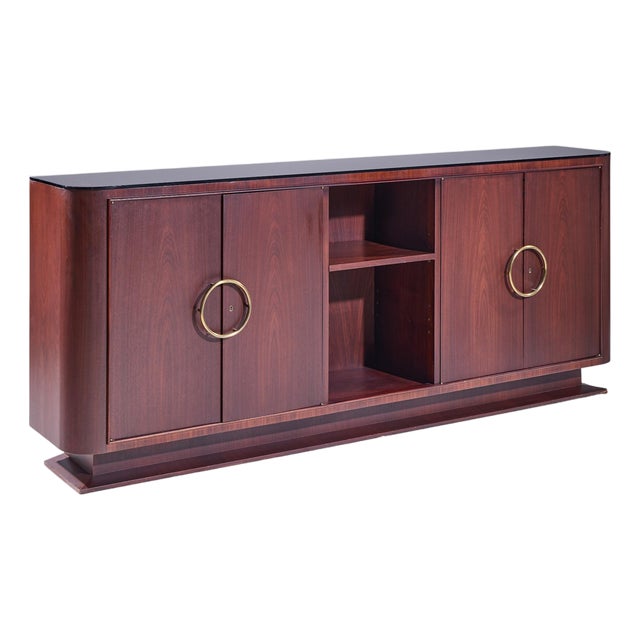 Albert Guénot Art Deco Palisander Sideboard Credenza For Sale