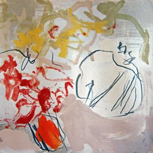 "Sophistication 2" Contemporary Original Abstract Expressionist Painting by Brent Baker