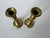 1970s 1970's Vintage Solid Brass Candle Holders – A Pair For Sale - Image 5 of 11