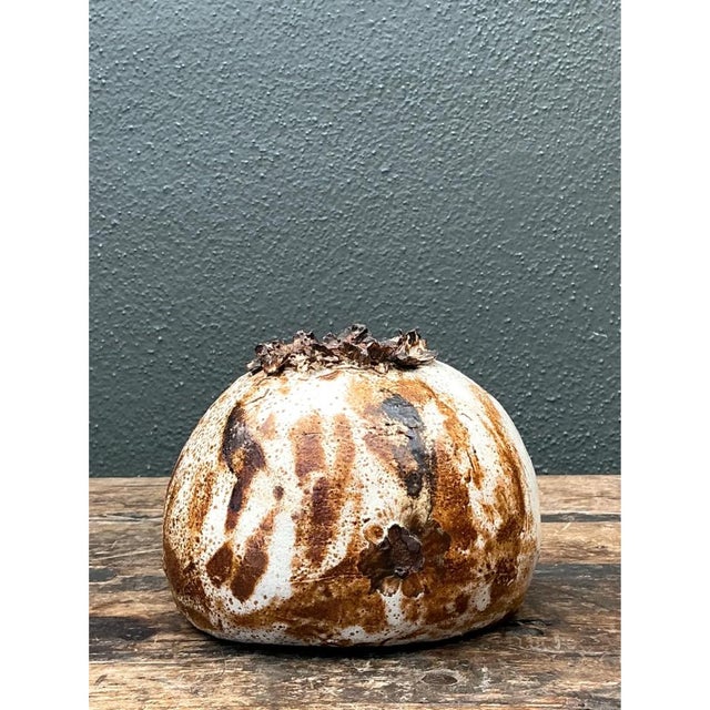 Vintage Organic Form Ceramic Sculpture For Sale - Image 10 of 12