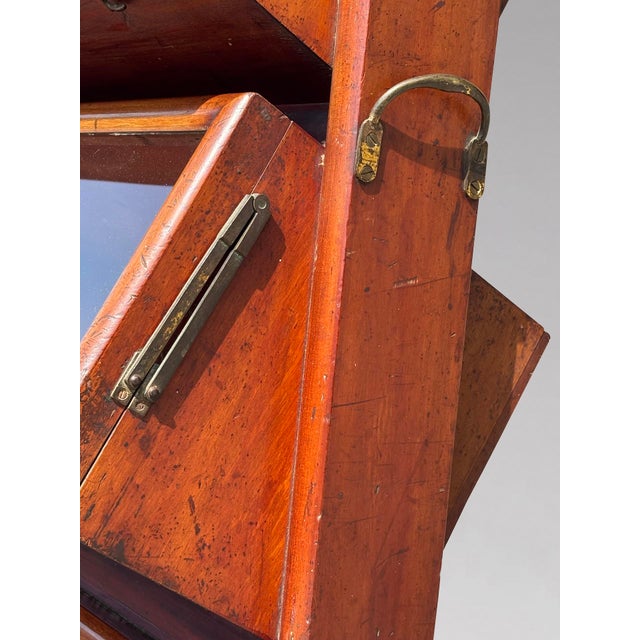 Antique Mackenzies Biscuits Display Cabinet in Mahogany, 1880 For Sale - Image 4 of 12