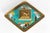 Gilded Bronze and Enameled Earthenware Inkstand For Sale - Image 4 of 10