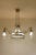 Art Nouveau Chandelier in 5-Light Golden Brass, 1890s For Sale - Image 9 of 12