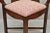 Mid 20th Century Vintage Mahogany Georgian Chippendale Style Corner Chair by Statesville Ross For Sale - Image 4 of 9