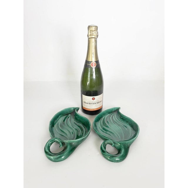 Ceramic Relish Dishes, France, 1960s, Set of 2 For Sale - Image 3 of 12