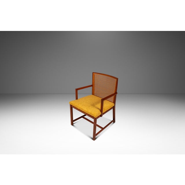 Introducing an incredibly rare armchair for the lauded "New World Collection" designed by Michael Taylor for Baker...