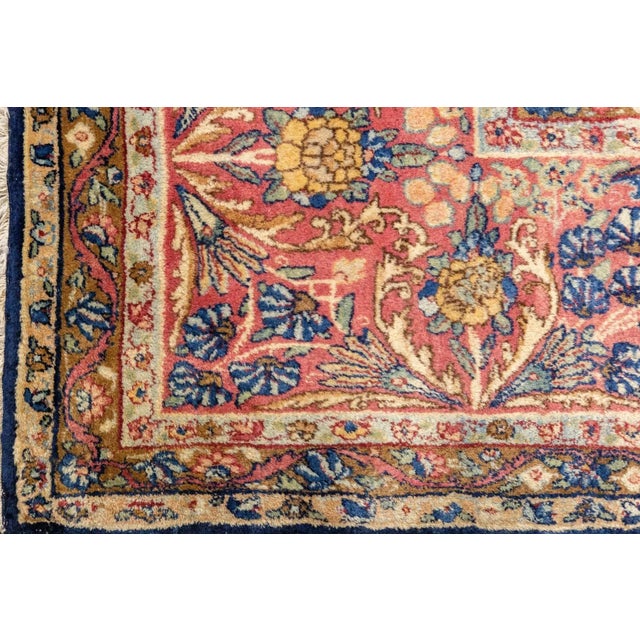 Textile Antique Persian Kerman Rug 10'1'' x 14'3'' For Sale - Image 7 of 12