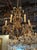 Vintage Italian Beaded and Amber Chandelier For Sale - Image 9 of 11