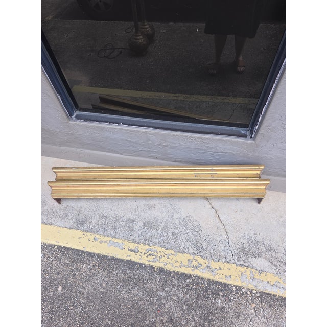19th Century Antique Giltwood Valances a Pair For Sale - Image 5 of 11