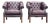 Vintage Chesterfield Club Chairs in Oxblood Leather For Sale