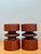 Vintage Mid-Century Modern Wood Candle Holders - A Pair For Sale - Image 12 of 12