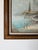 Vintage Caroline Burnett Impressionist European Coastal Landscape Oil on Canvas Painting, Framed For Sale - Image 4 of 11