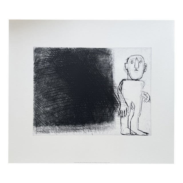 Petrus de Man, Nude Fear, 2015, Copper Engraving For Sale