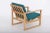 Børge Mogensen Model 2256 Lounge Chair in Light Oak and Fabric by Børge Mogensen for Fredericia For Sale - Image 4 of 11