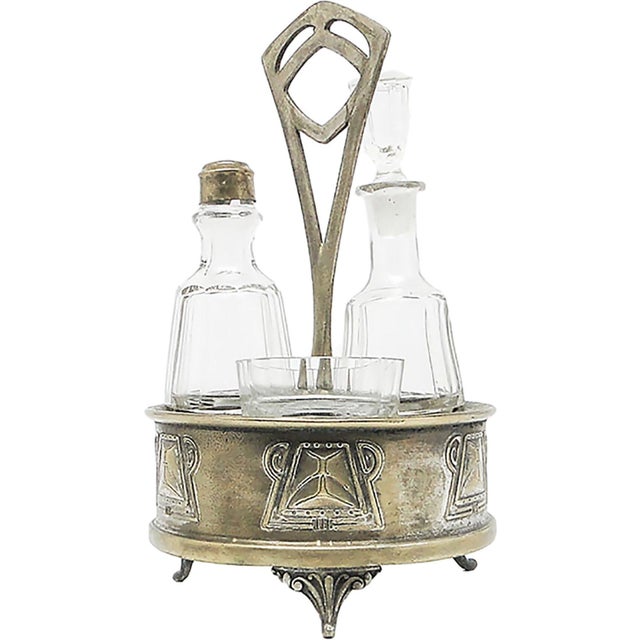Art Nouveau Spice Cabaret from Fabryka Wolska, Poland, 1900s For Sale - Image 16 of 17