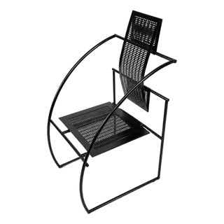 Vintage Mario Botta Metal Chair For Sale