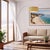 An authentic 1960s design by Peter Morelli, reborn for modern homes, this satin nickel and marble arc lamp isn't a...